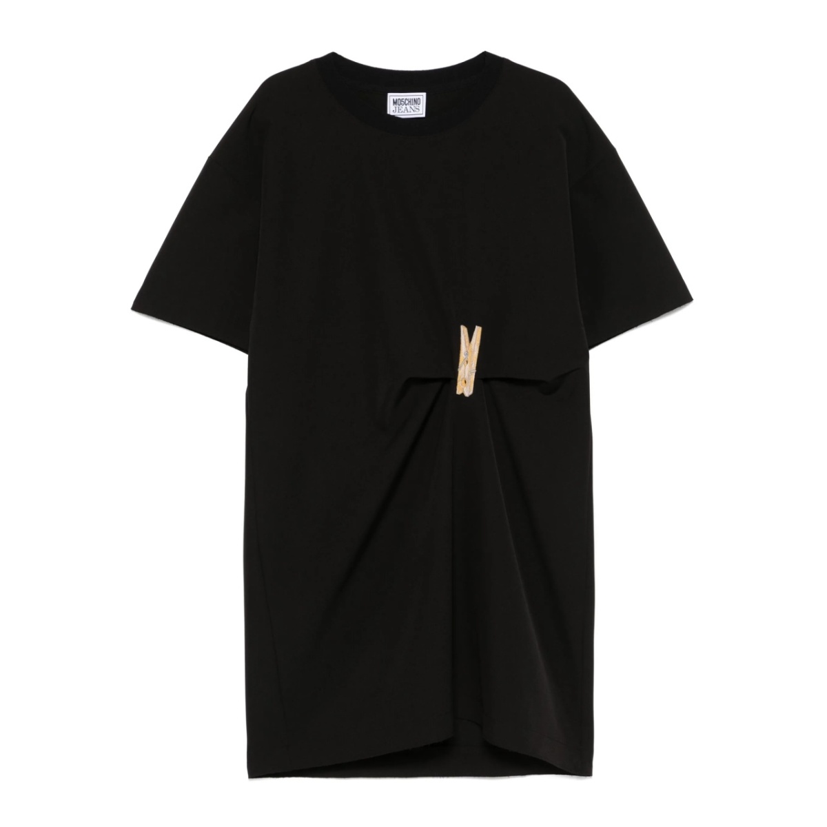 peg-patch midi dress