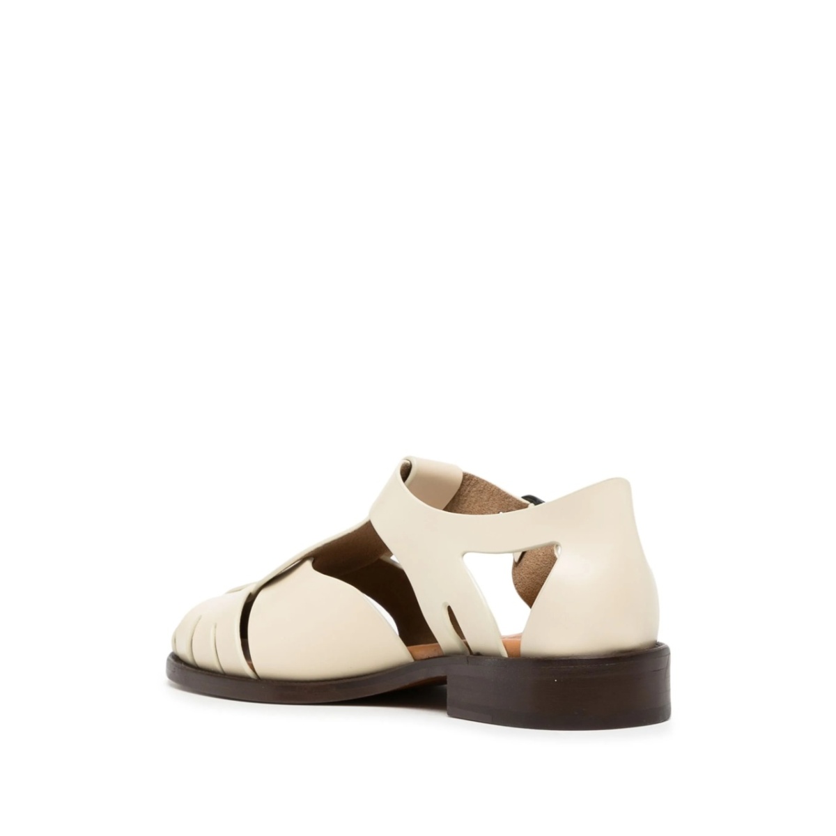 Pesca cut-out leather sandals - Img 3