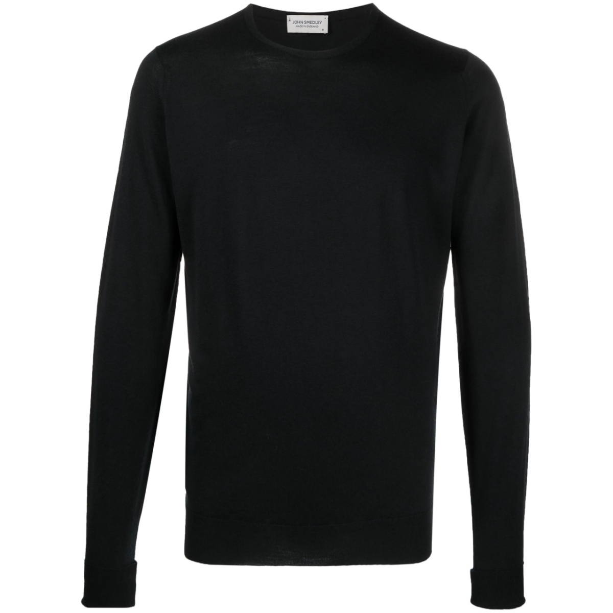 plain crew-neck jumper