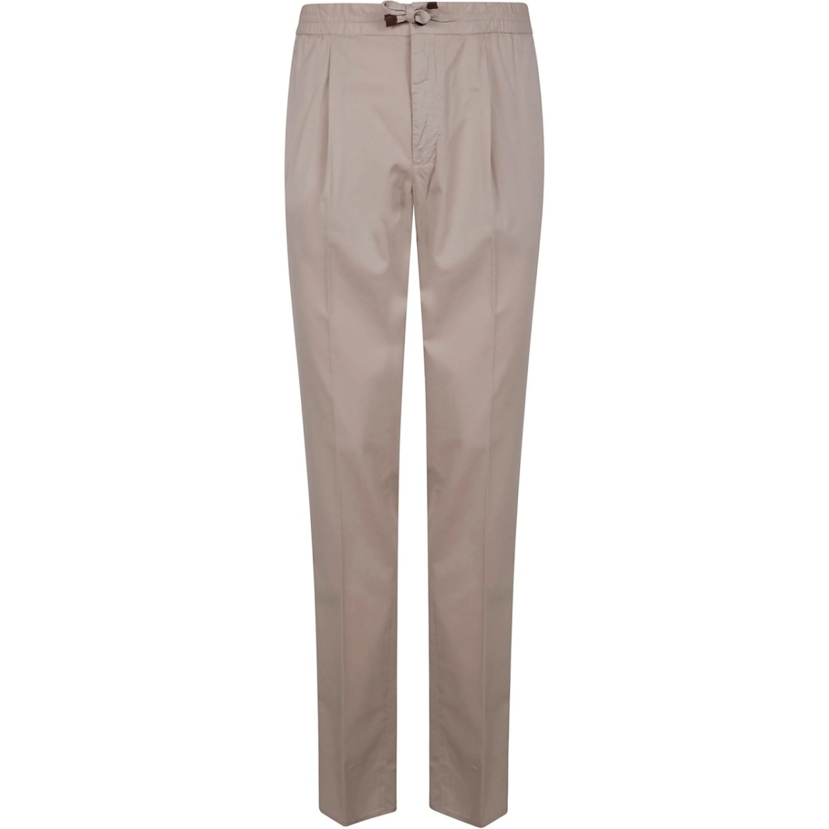 pleat-detail trousers
