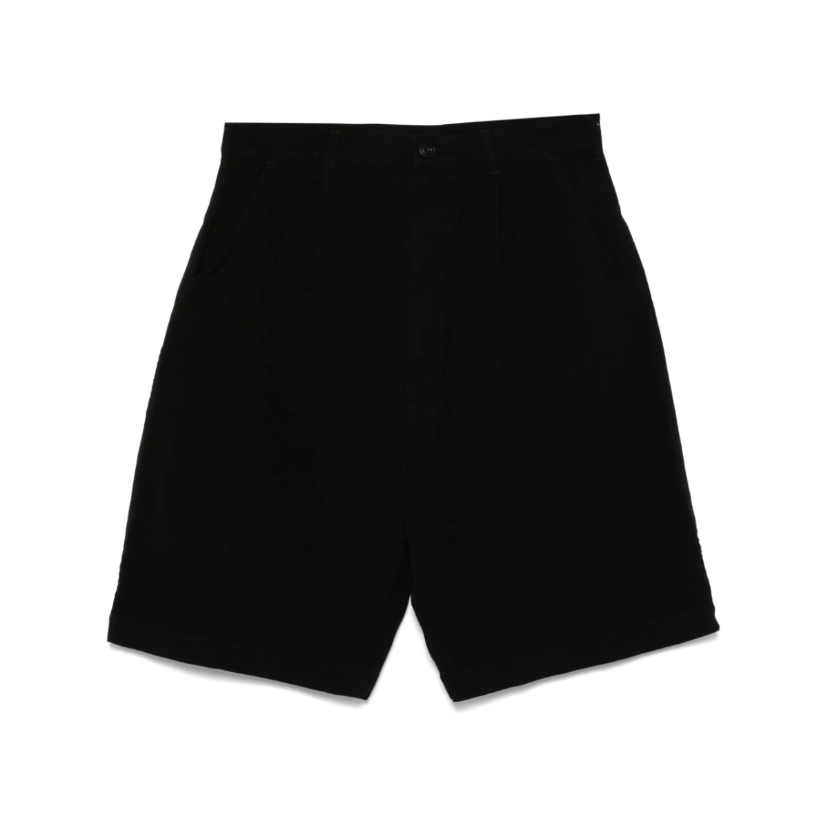 pleated bermuda shorts