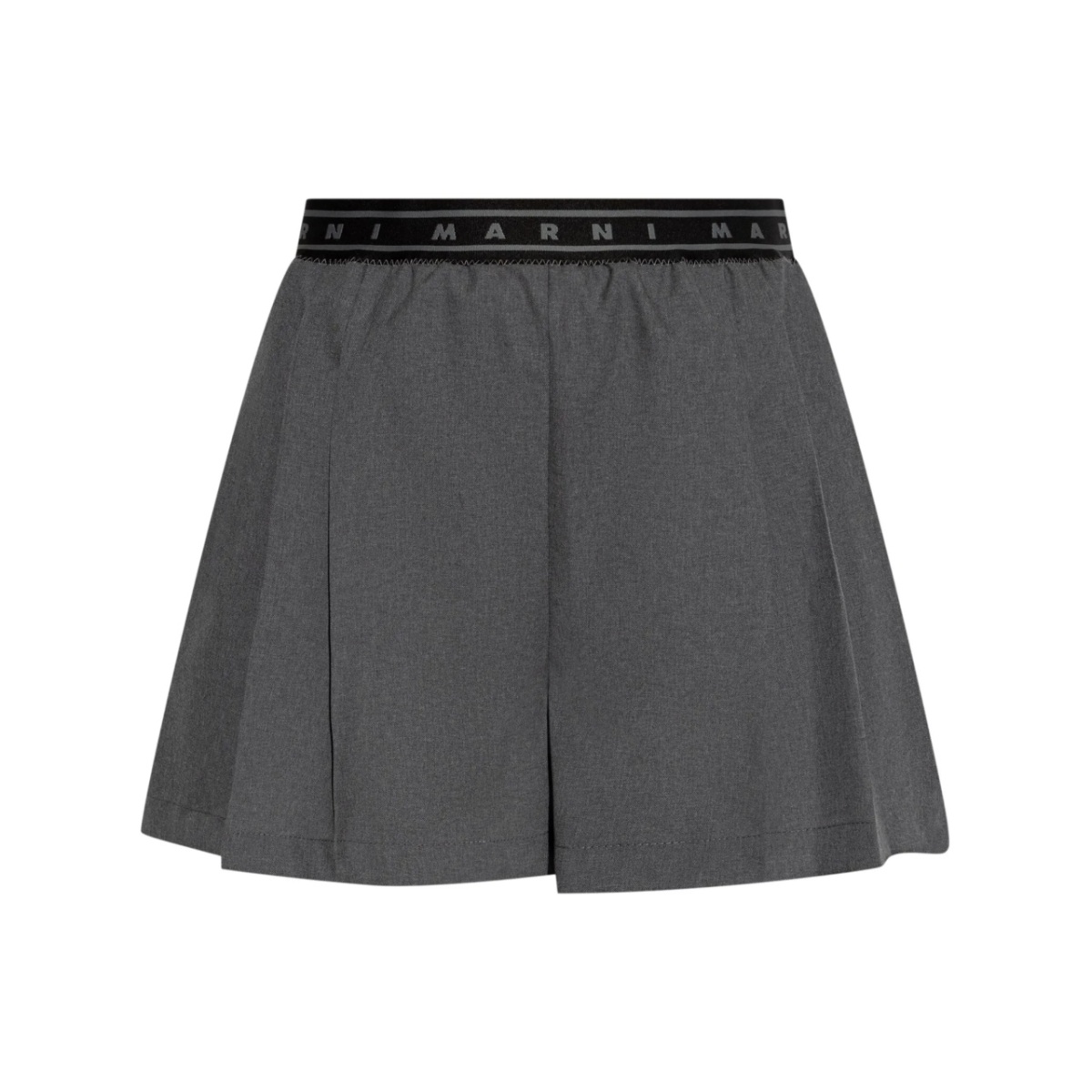 pleated shorts