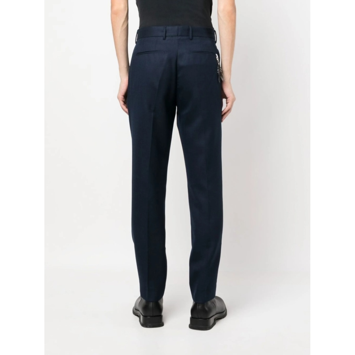 pleated tailored-cut trousers - Img 4