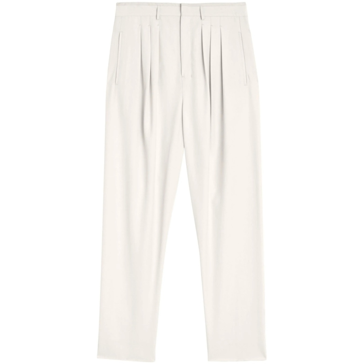 pleated tailored pants