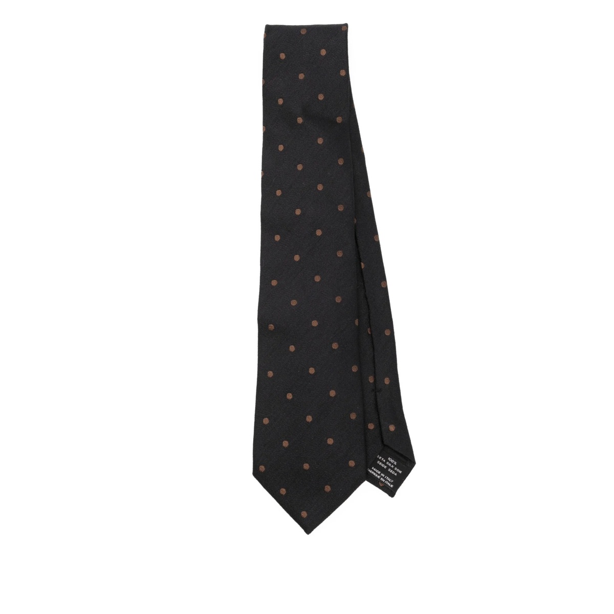polka-dot tie