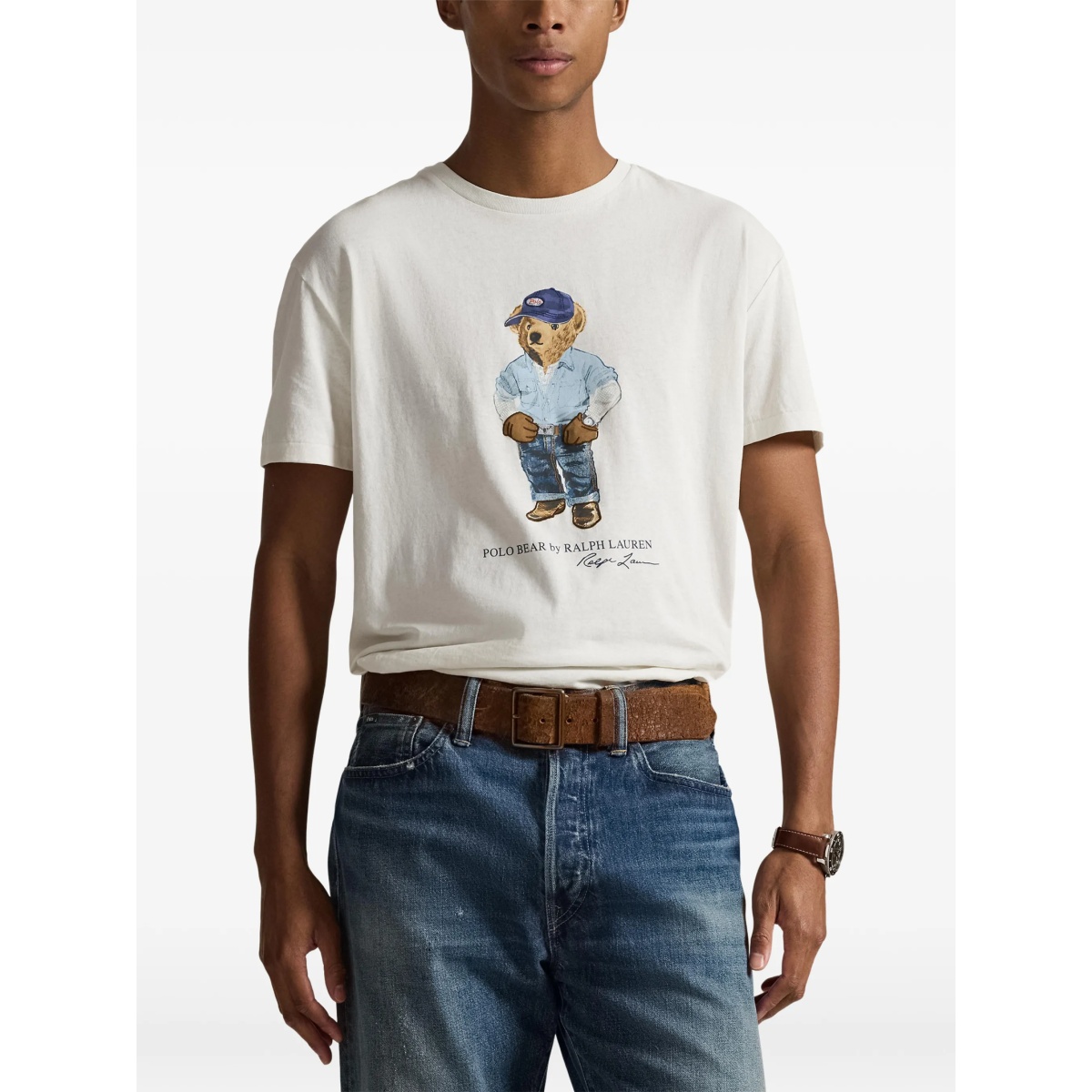 polo+bear printed T-shirt - Img 3