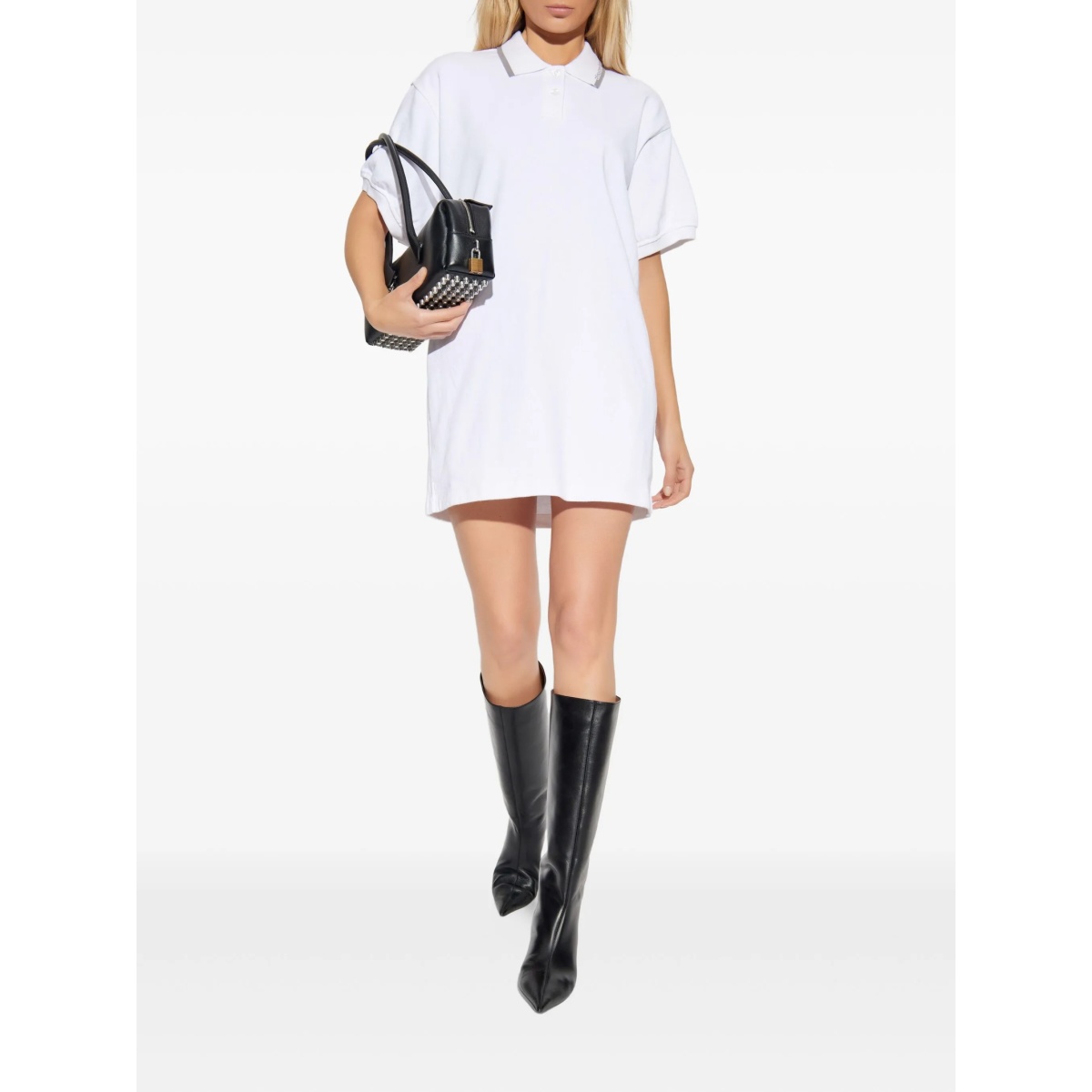 polo-collar mini dress - Img 2