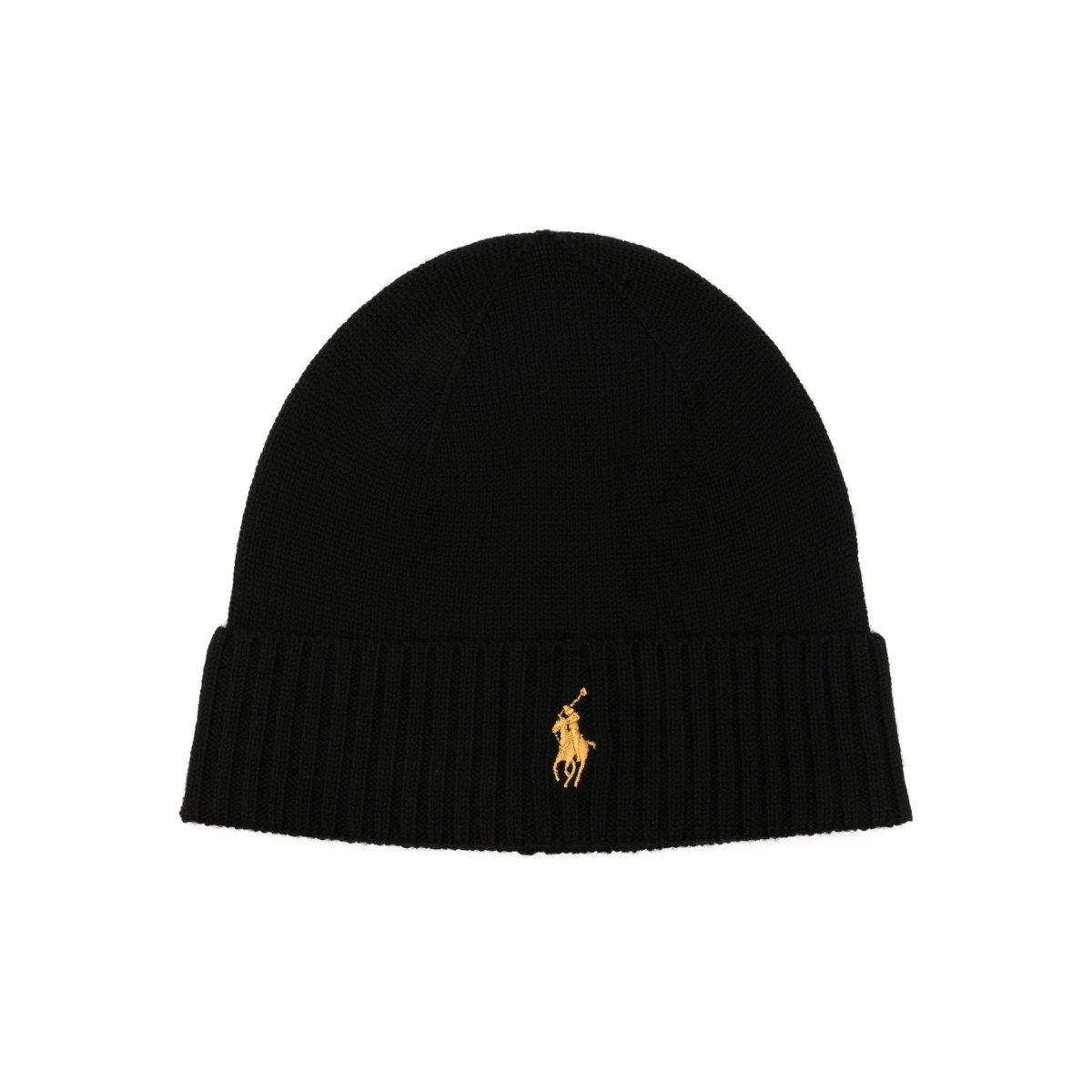 Polo Pony-embroidered wool beanie