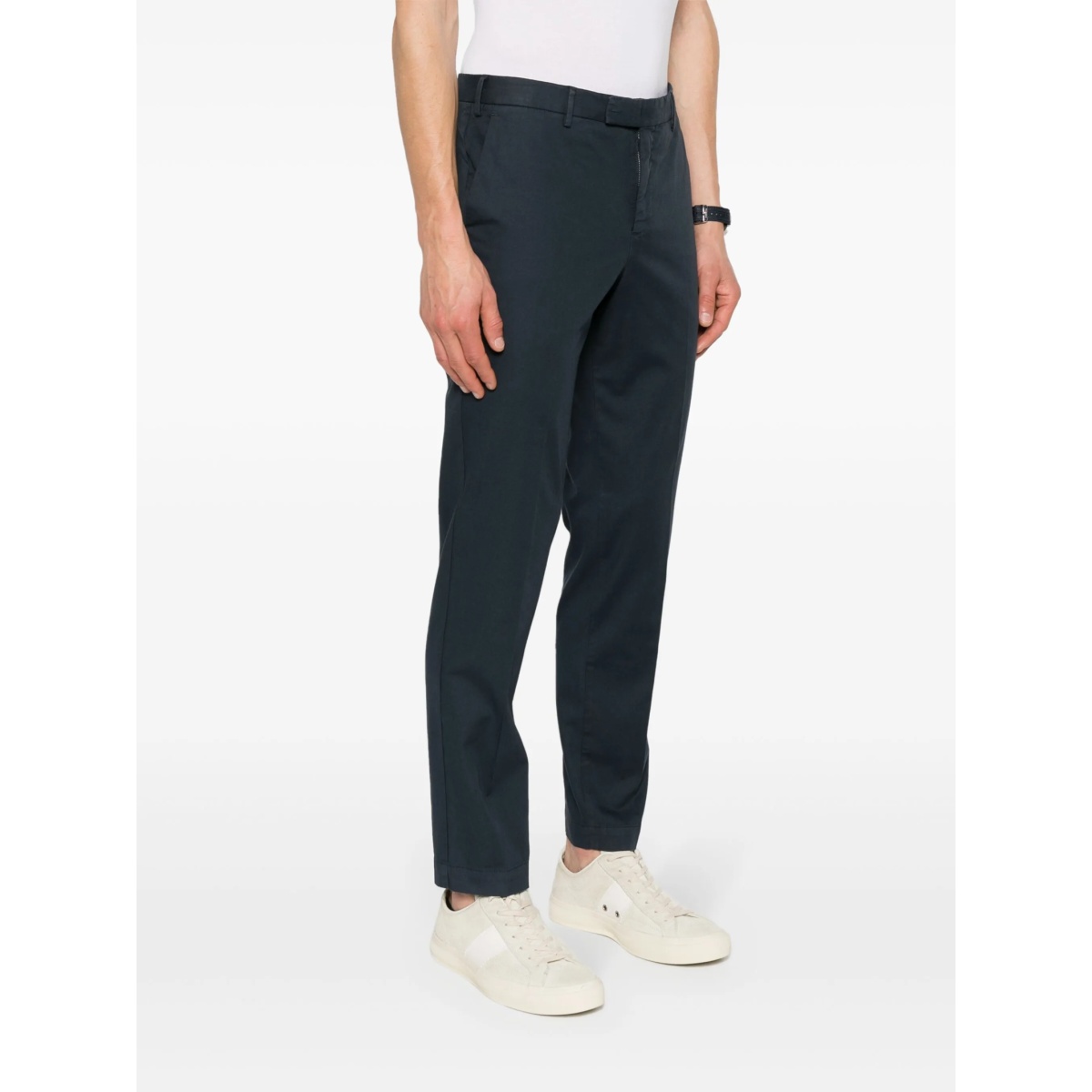 pressed-crease slim-cut trousres - Img 3