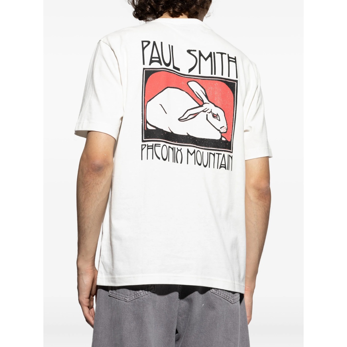 rabbit-print T-shirt - Img 4