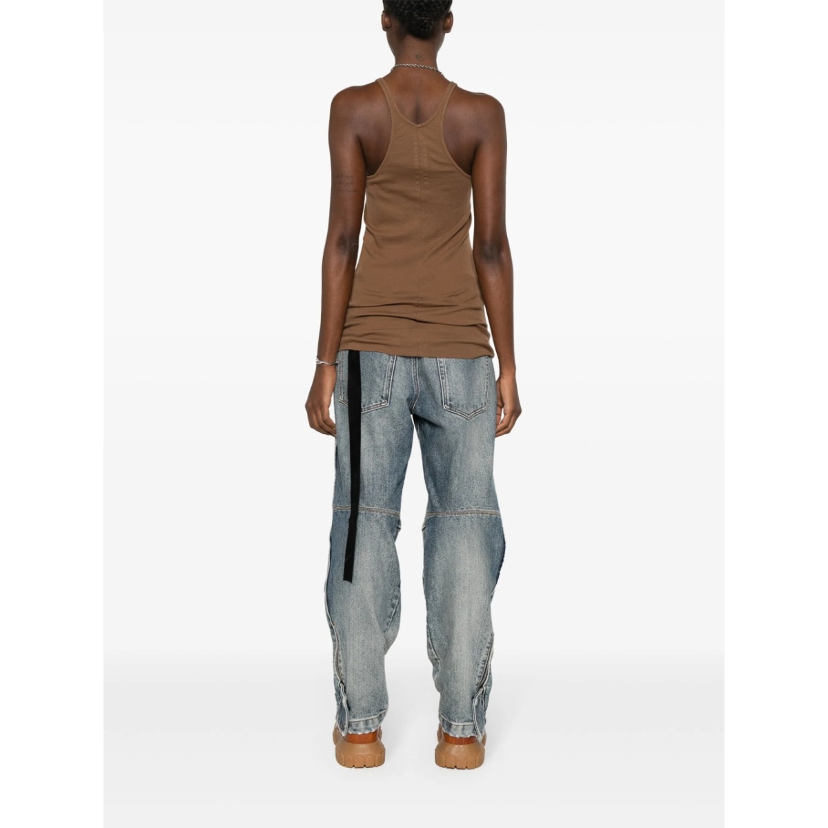 racerback organic cotton tank top - Img 4