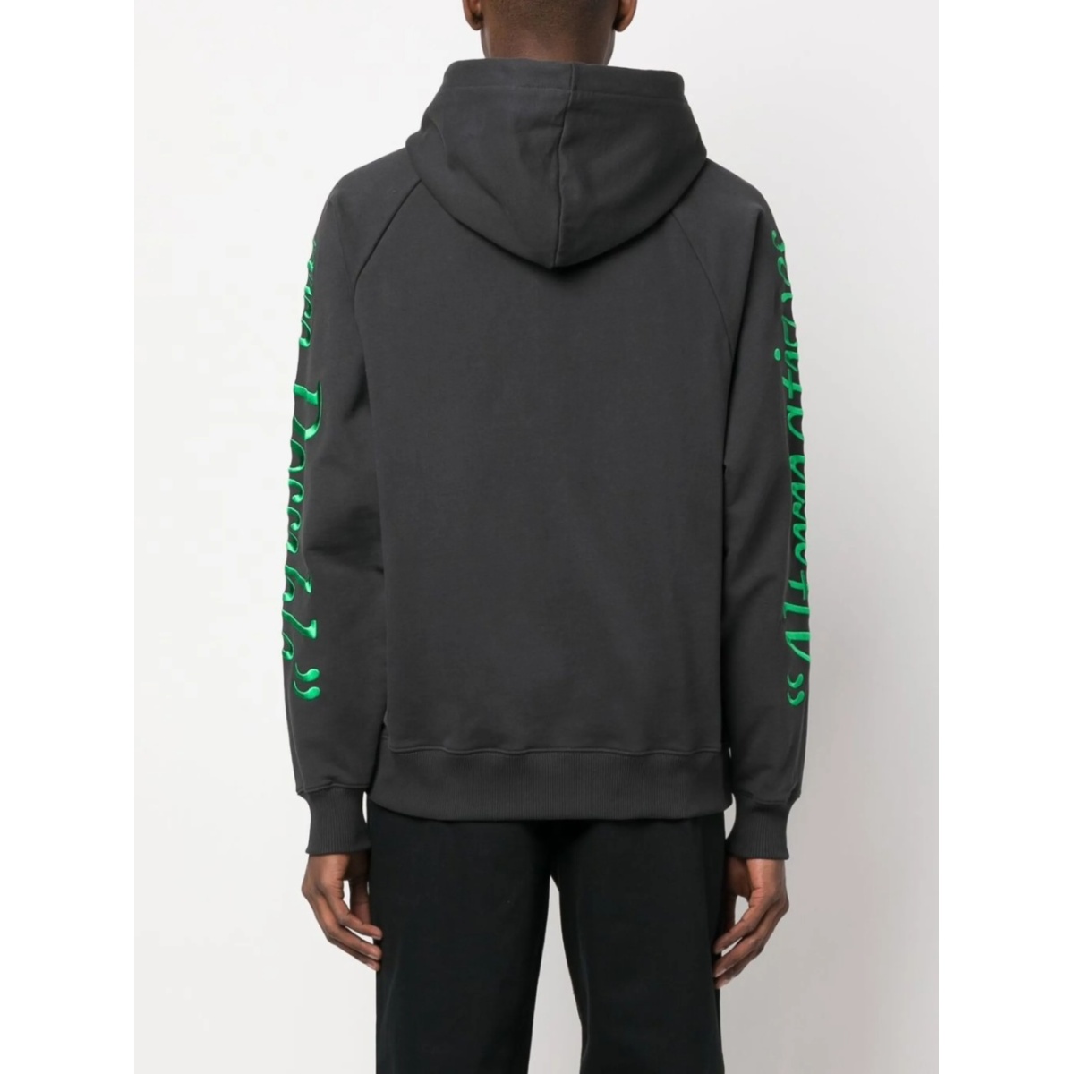 Racing Eco logo-embroidered hoodie - Img 4