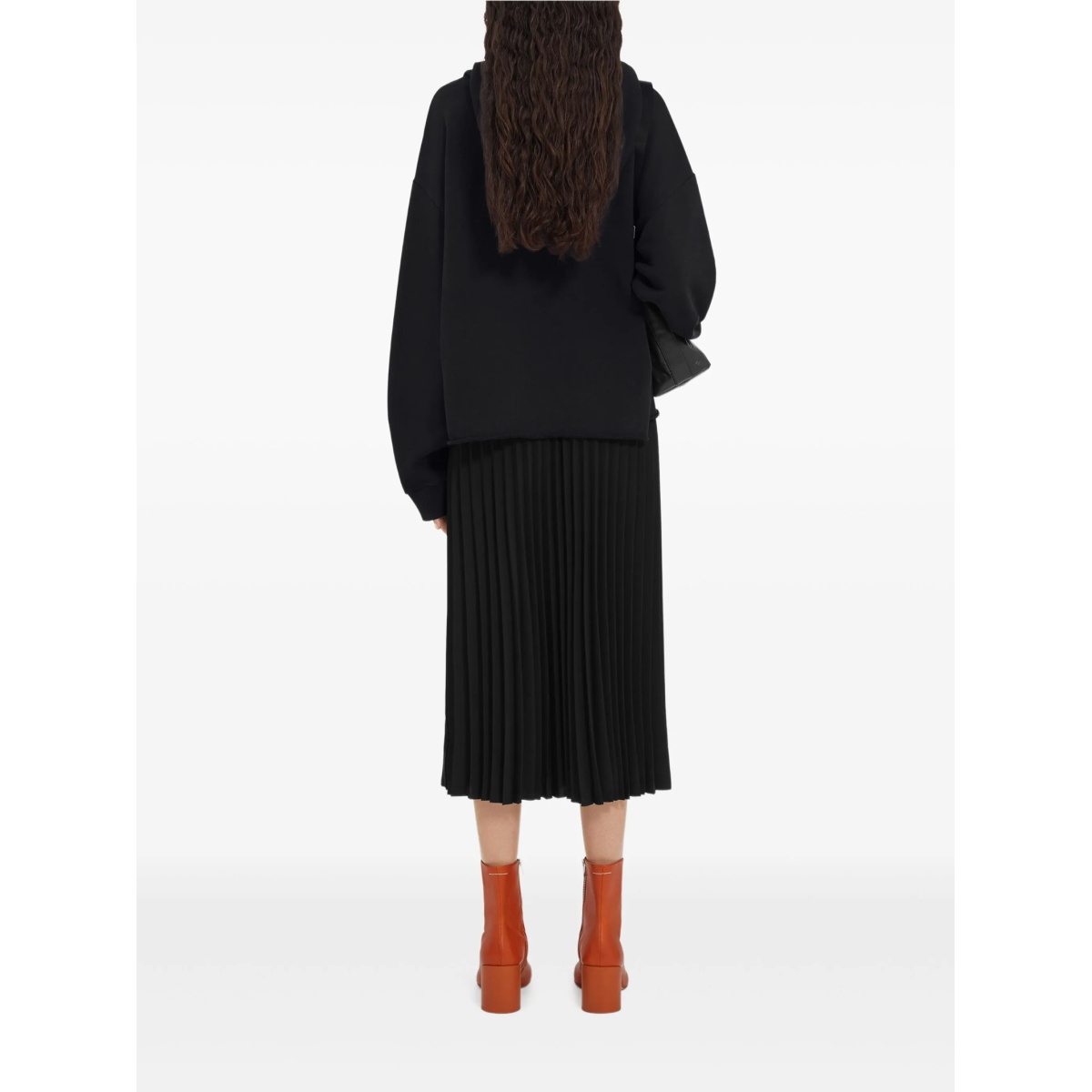 raw-hem hoodie - Img 4