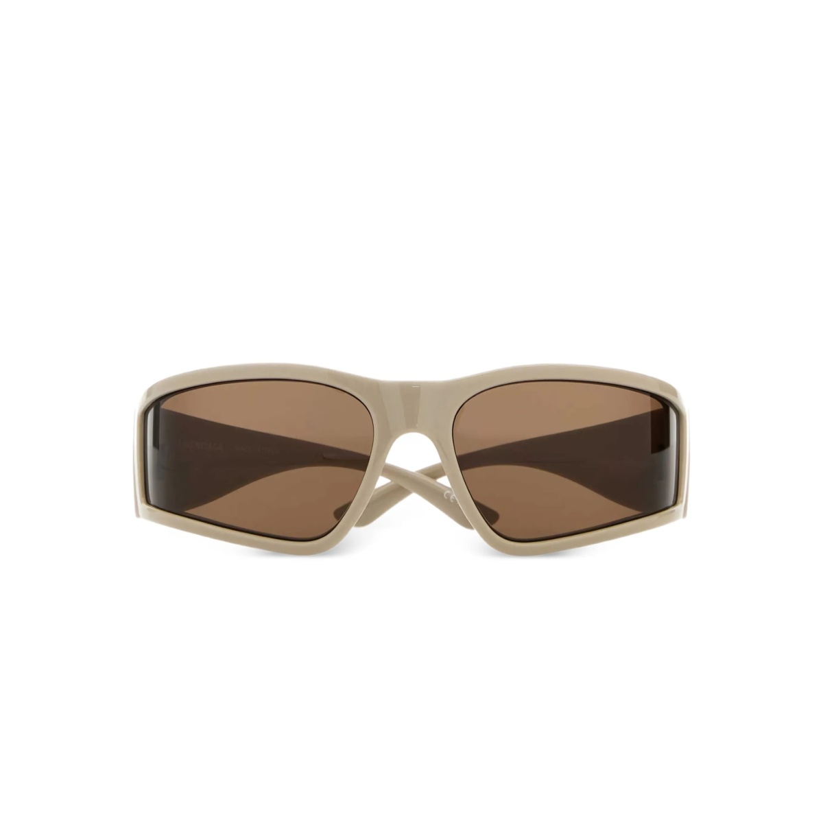 rectangle-frame branded sunglasses