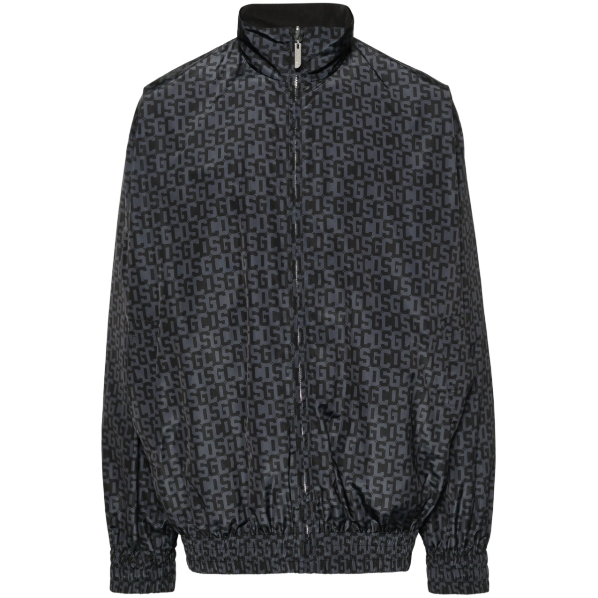 reversible logo-print jacket