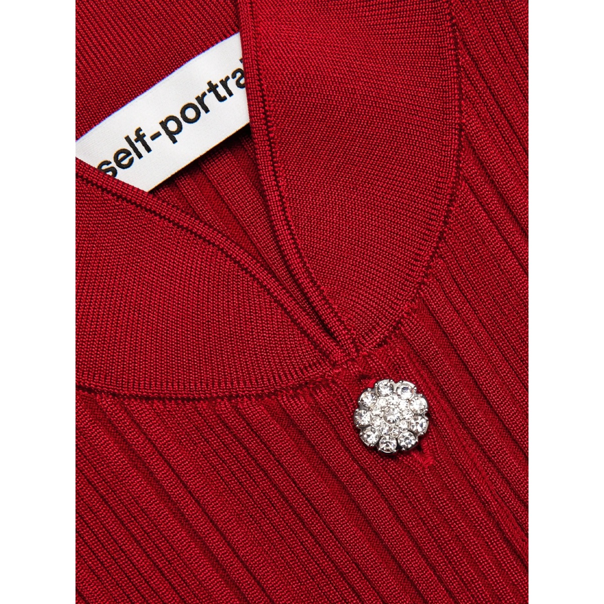 ribbed button cardigan - Img 4