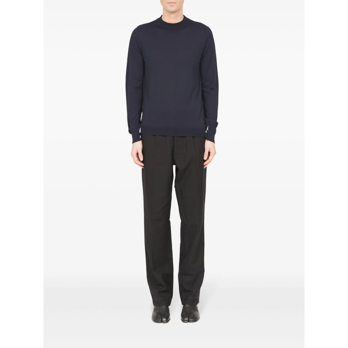 ribbed-edge wool sweater - Img 2