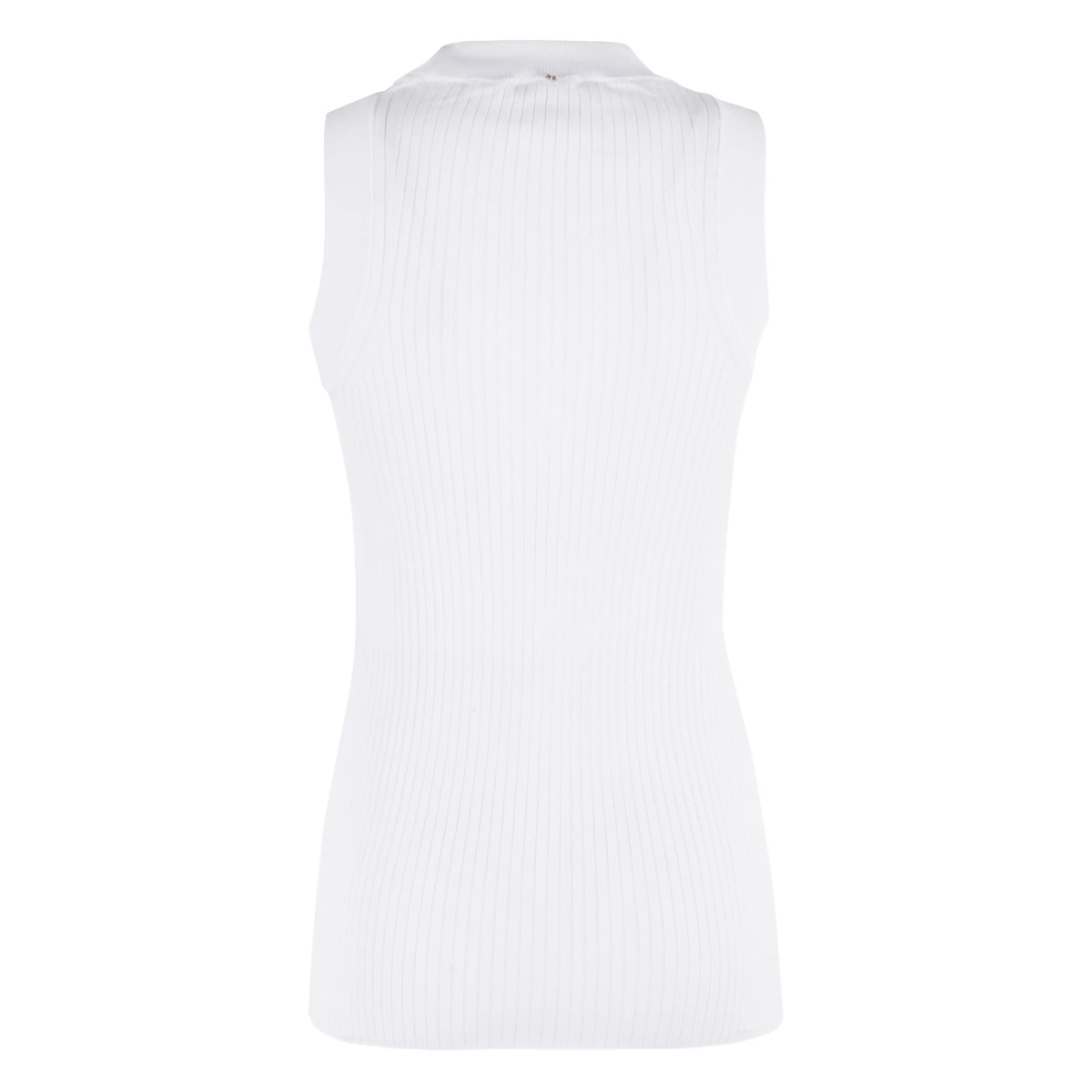 ribbed sleeveless tank top - Img 2
