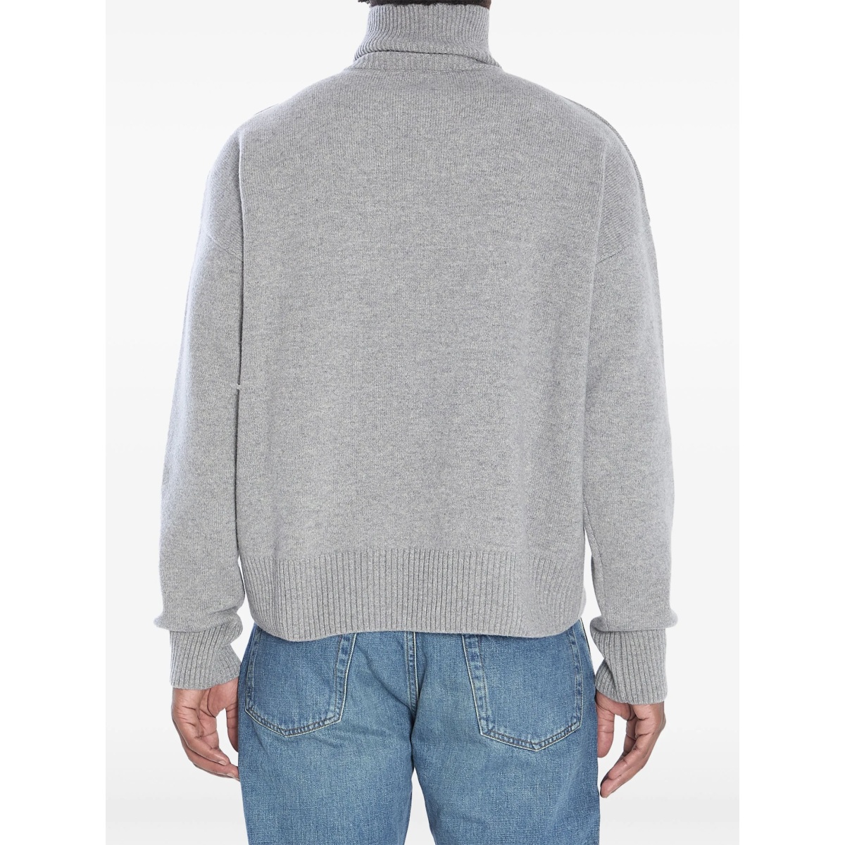 ribbed turtleneck sweater - Img 2