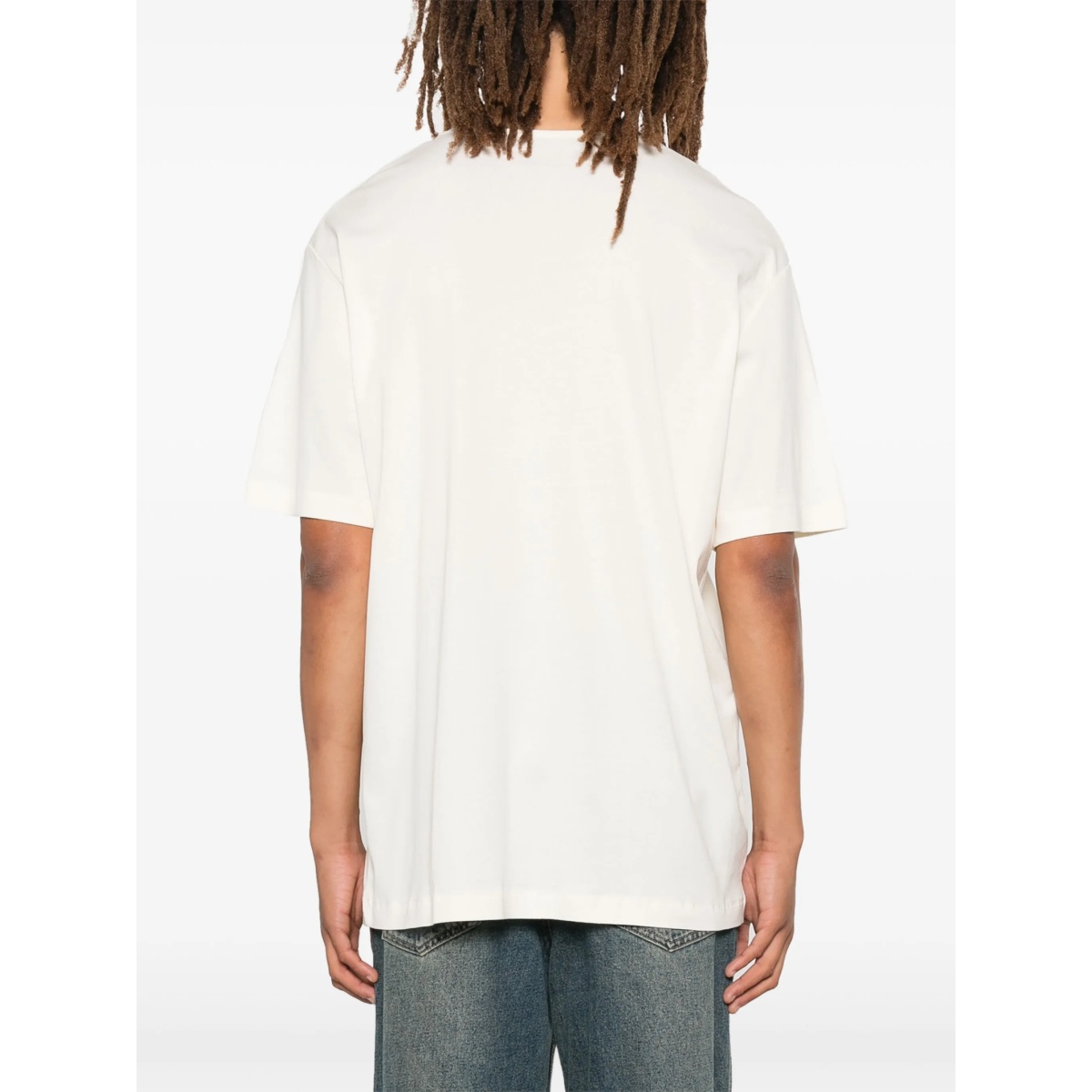 ribbed U-neck T-shirt - Img 3