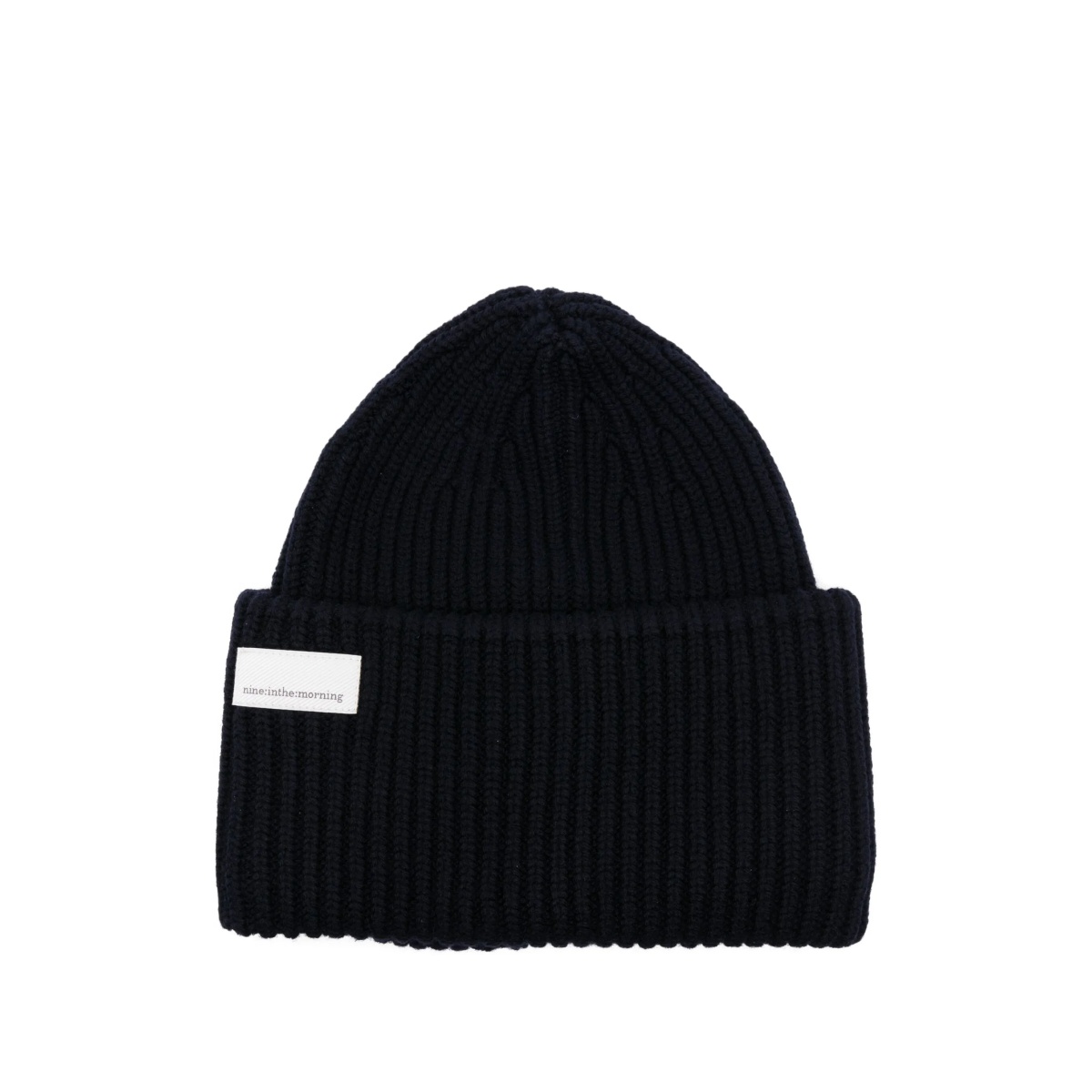 ribbed wool beanie