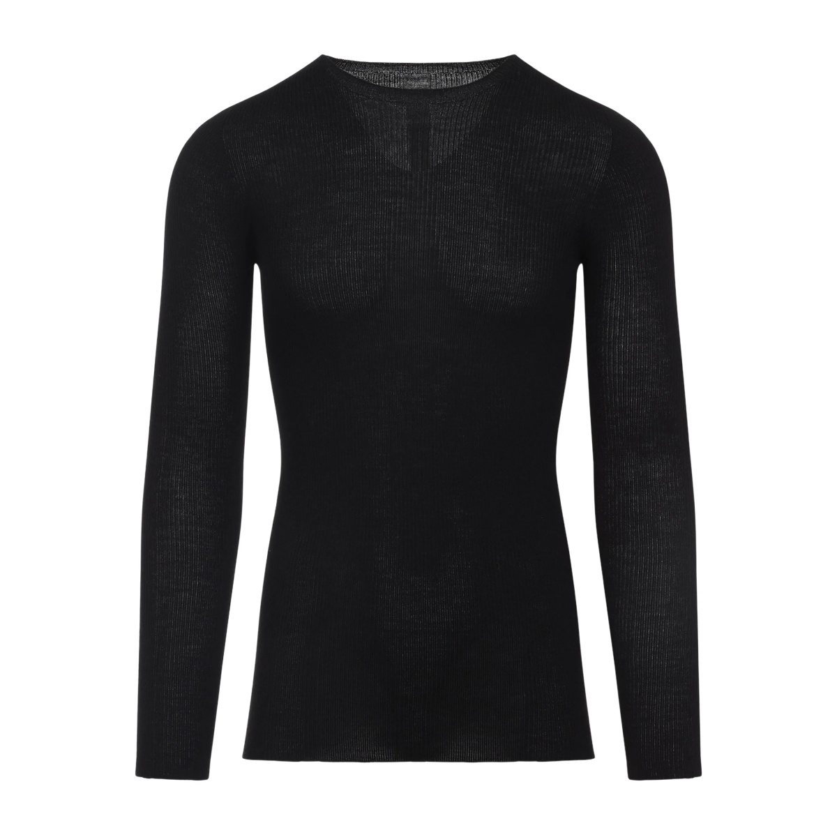 ribbed wool sweater