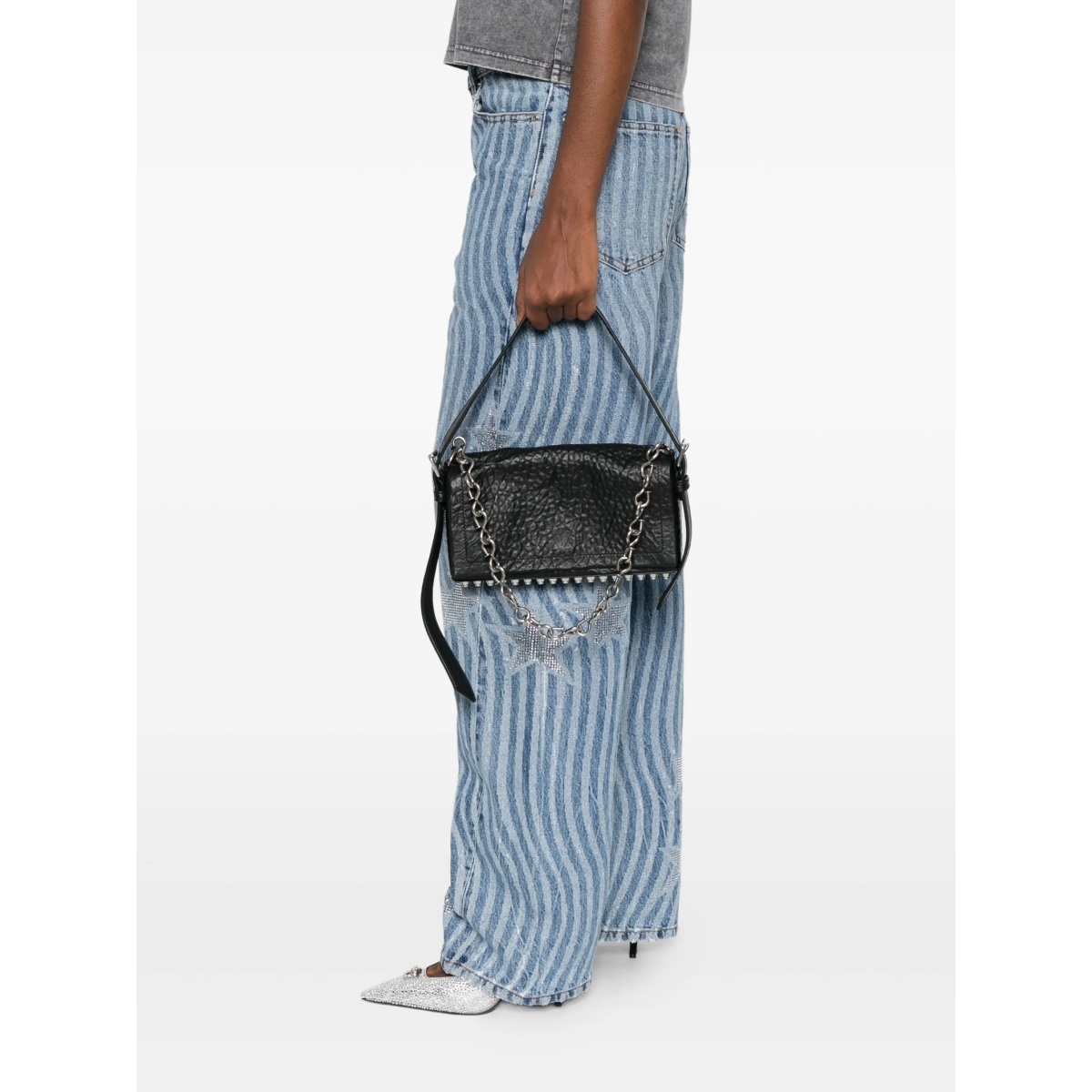 Ricco leather shoulder bag - Img 2