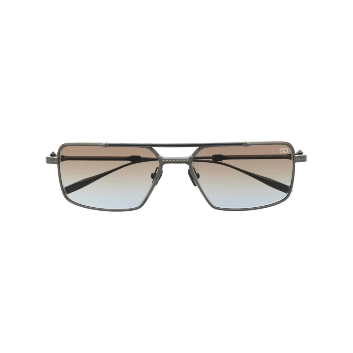 Rockstud pilot-frame sunglasses