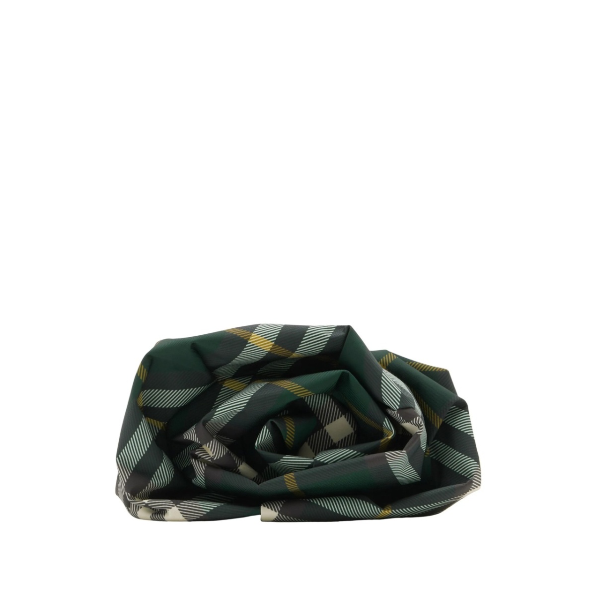 Rose checkered clutch bag