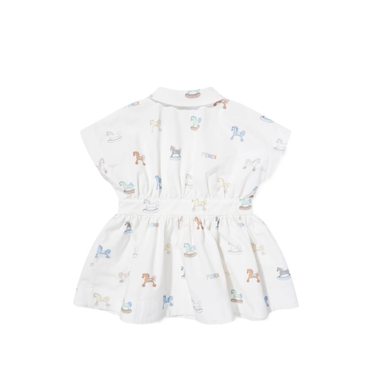 ruffled pattern dress - Img 2