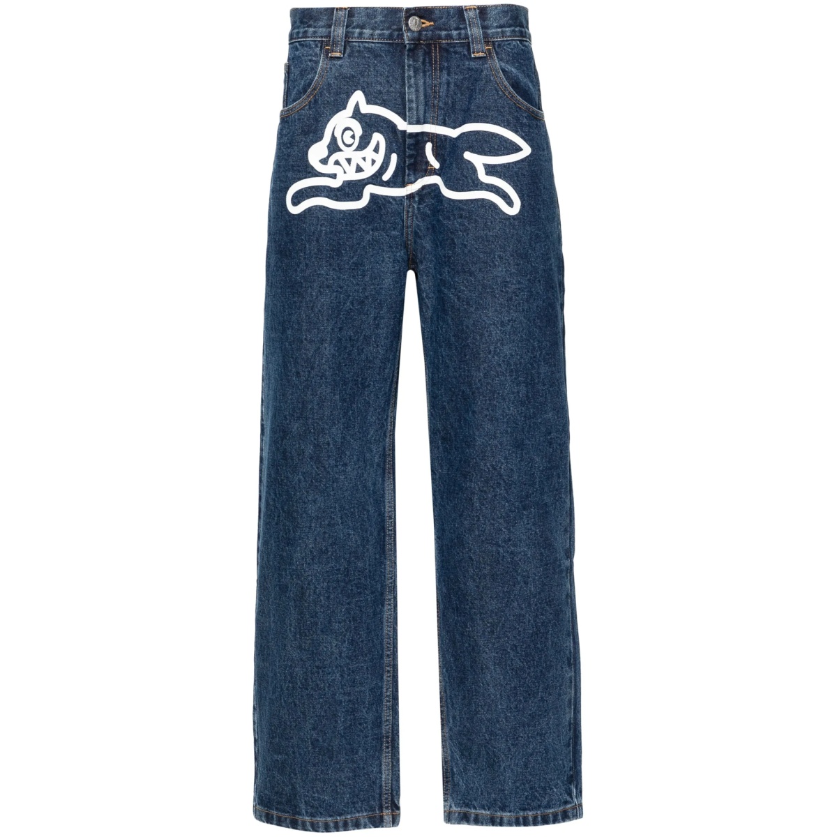 Running Dog Double Scoop straight jeans