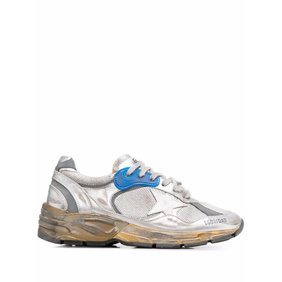 Running Sole distressed-effect sneakers