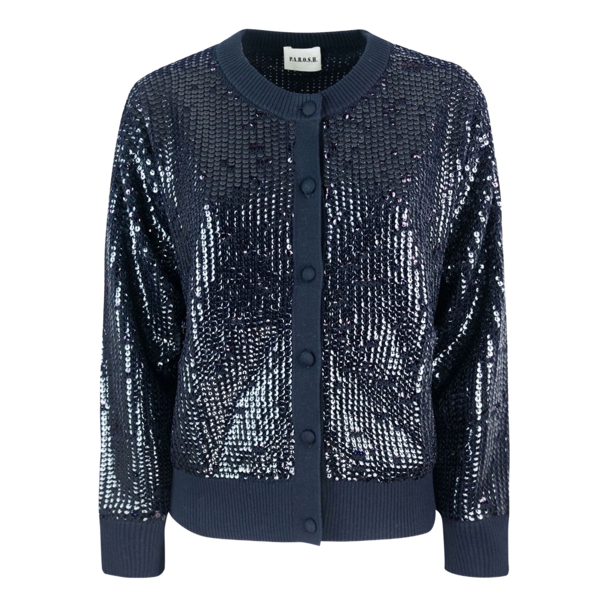 sequin-embellished cardigan