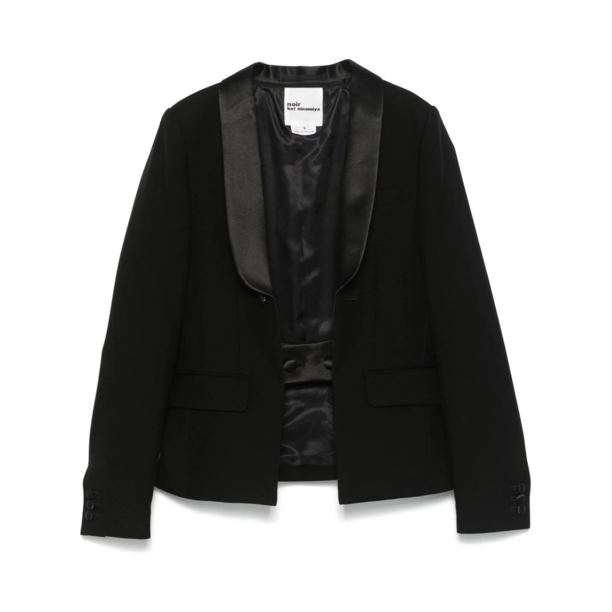 shawl-lapels blazer