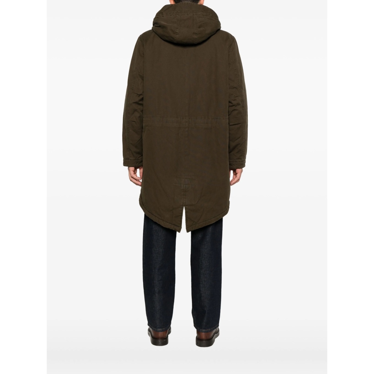 shearling-trim hooded jacket - Img 4