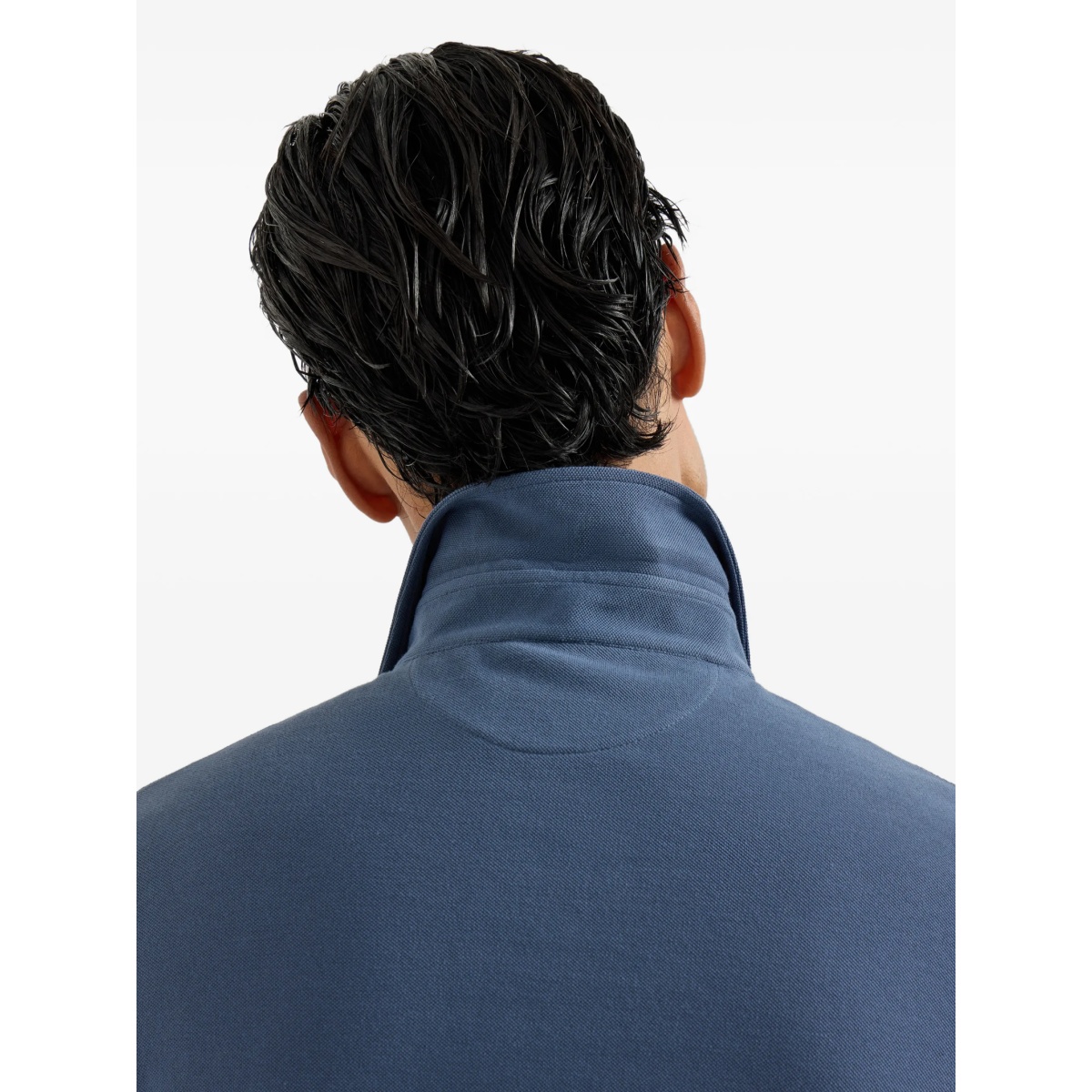 short-sleeve button-fastening polo shirt - Img 4