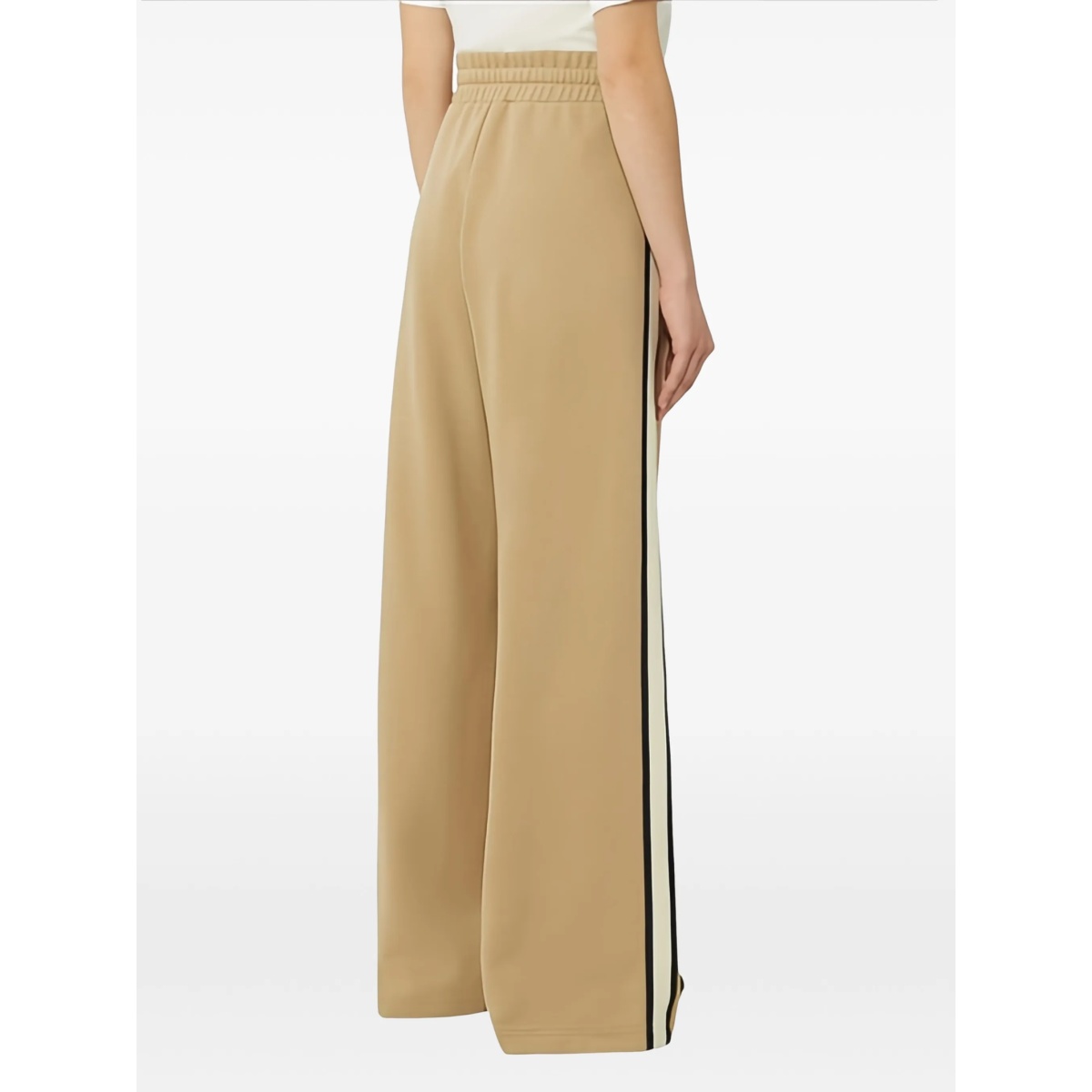 side-stripe drawstring-waistband trousers - Img 4
