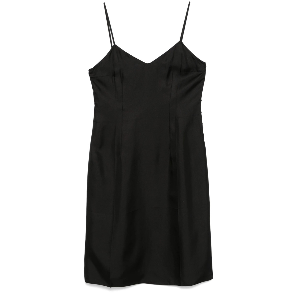 silk midi dress