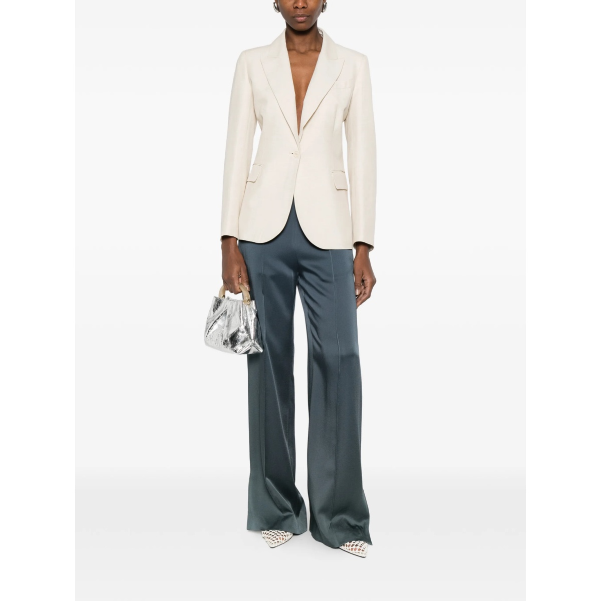 single-breasted blazer - Img 2
