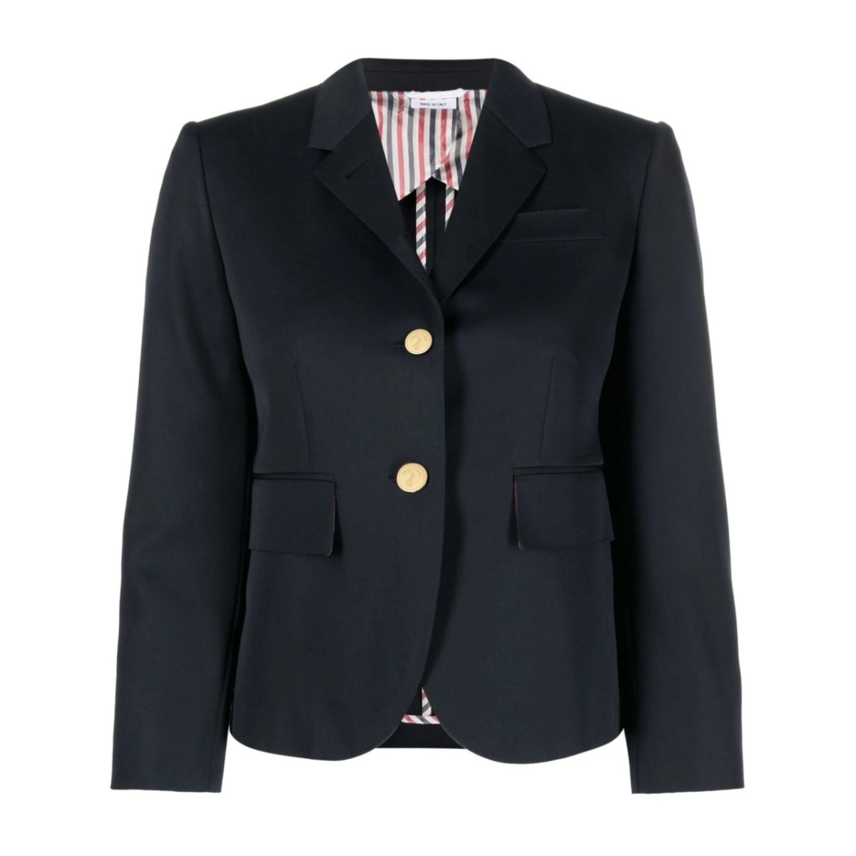 single-breasted blazer