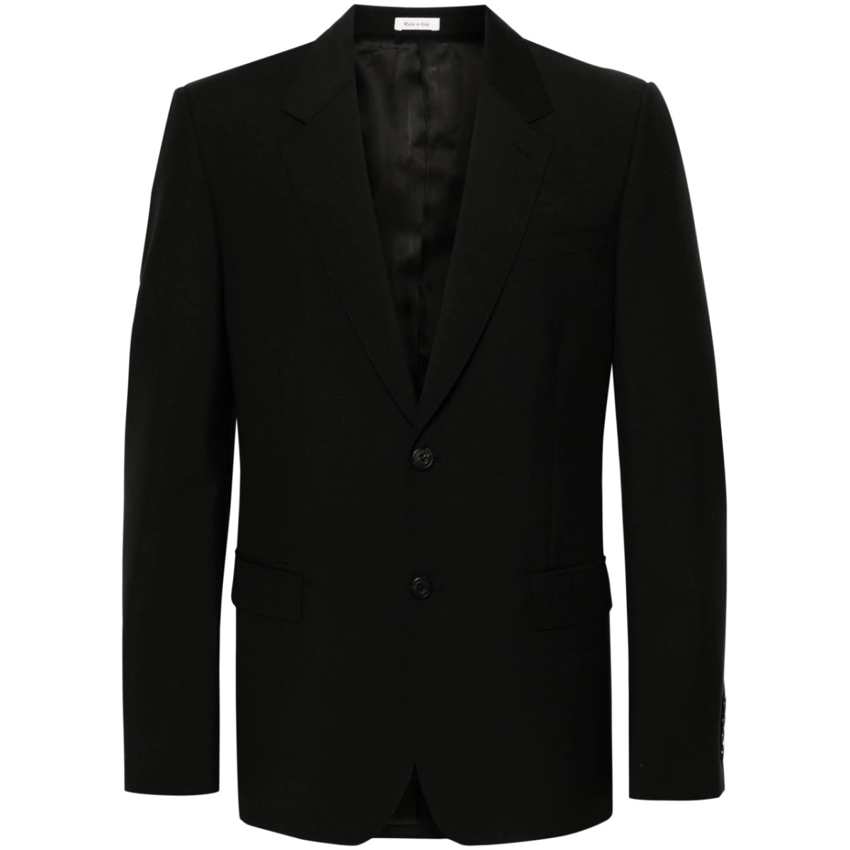 single-breasted suit jacket