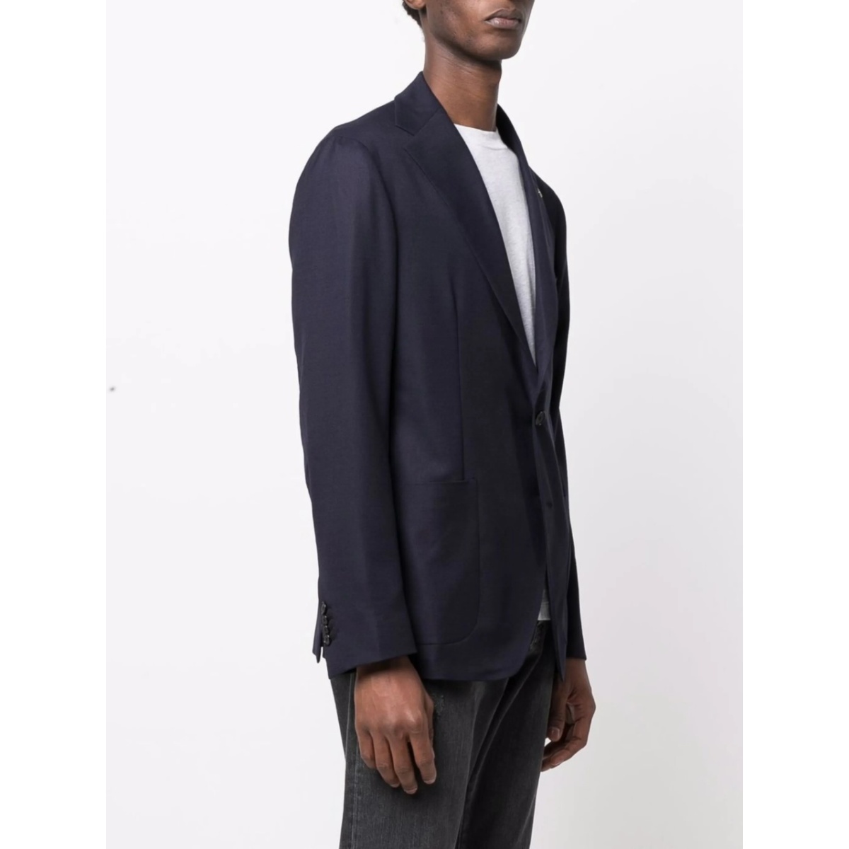 single-breasted virgin-wool blazer - Img 3