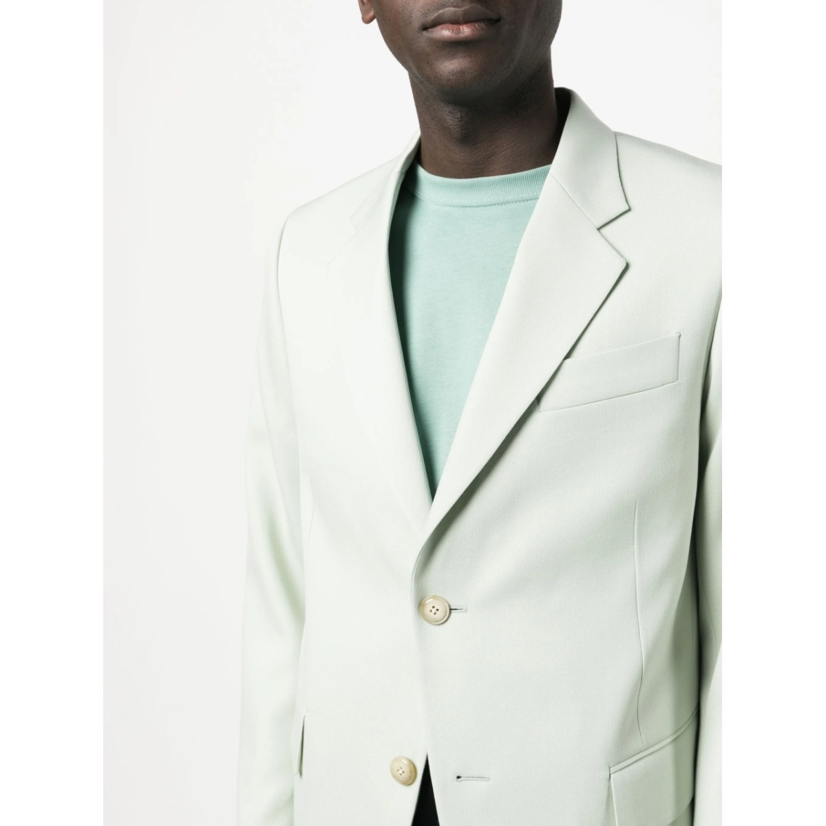 single-breasted wool blazer - Img 5
