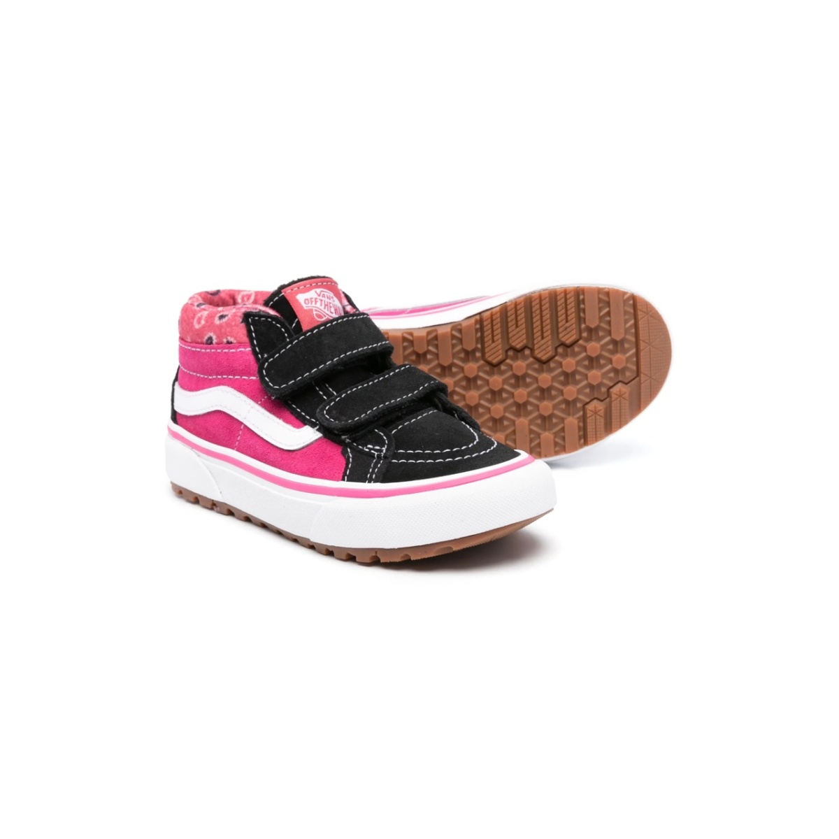 Sk8-Mid touch-strap suede sneakers - Img 2