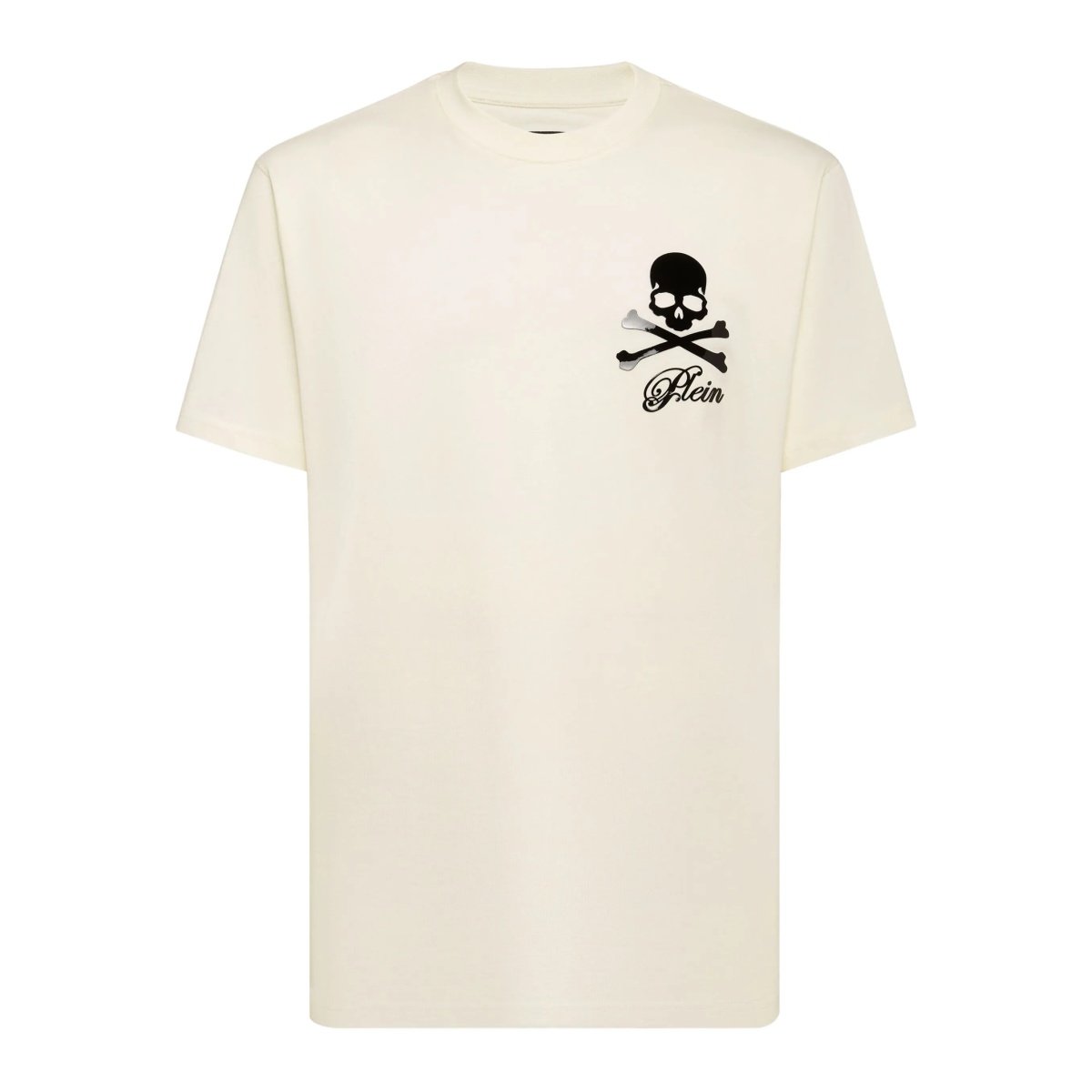 skull bones-print T-shirt