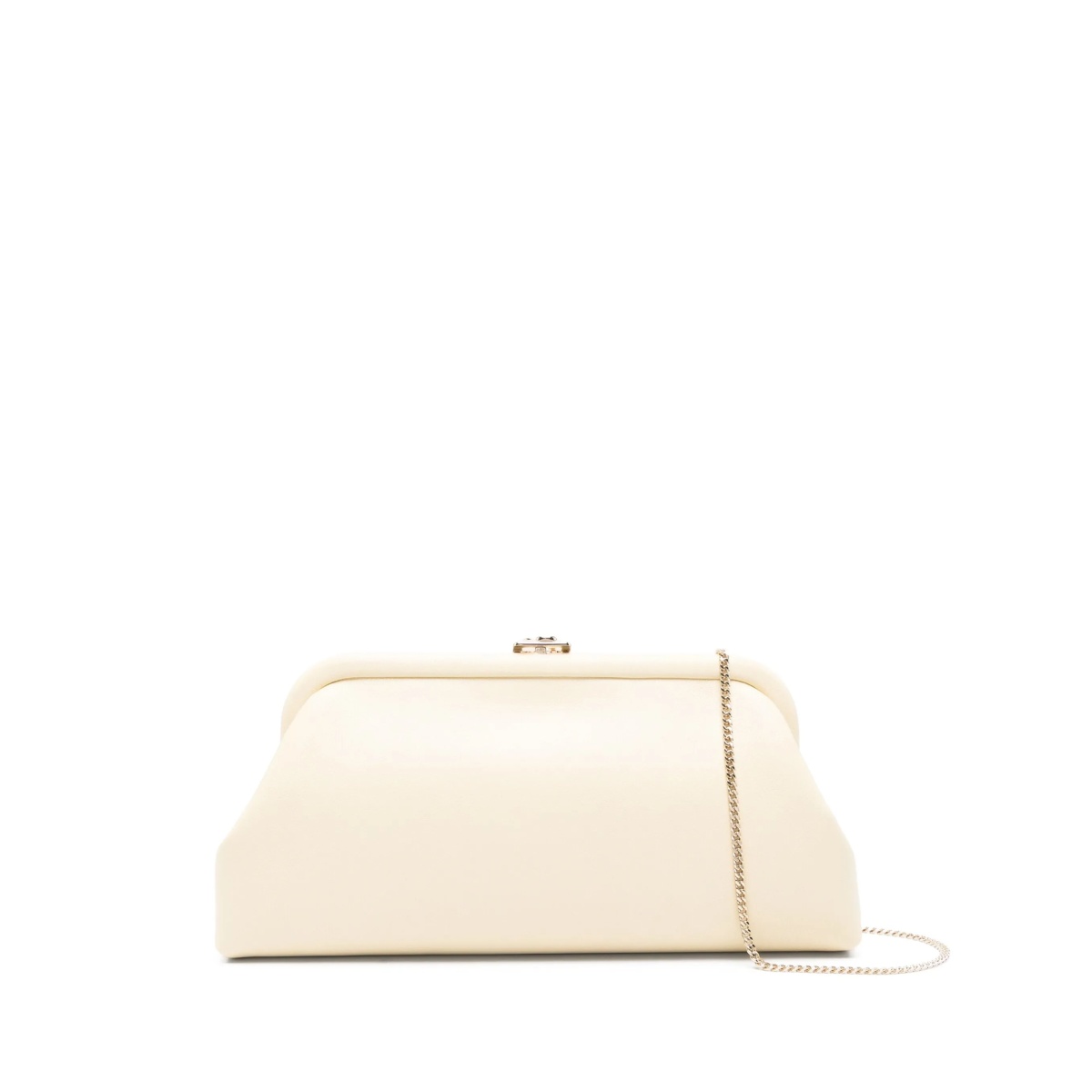 Skylar clasp chain clutch bag