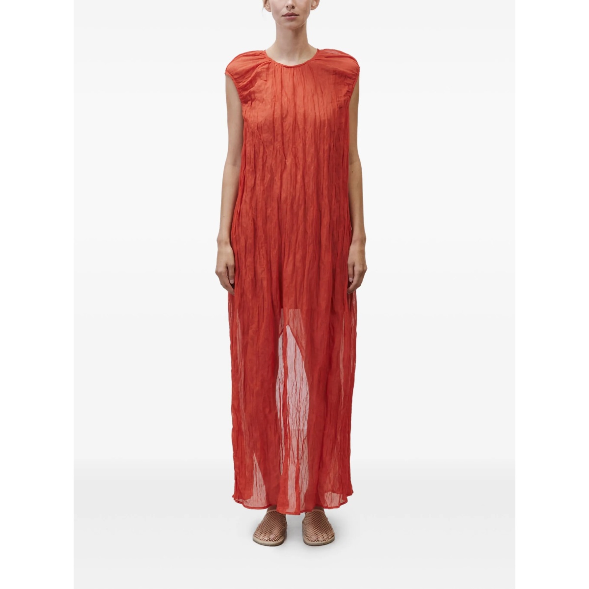 sleeveless maxi dress - Img 2