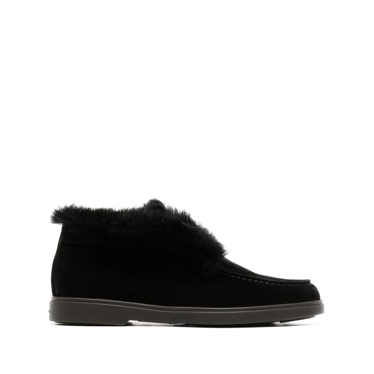 slip-on shearling loafers
