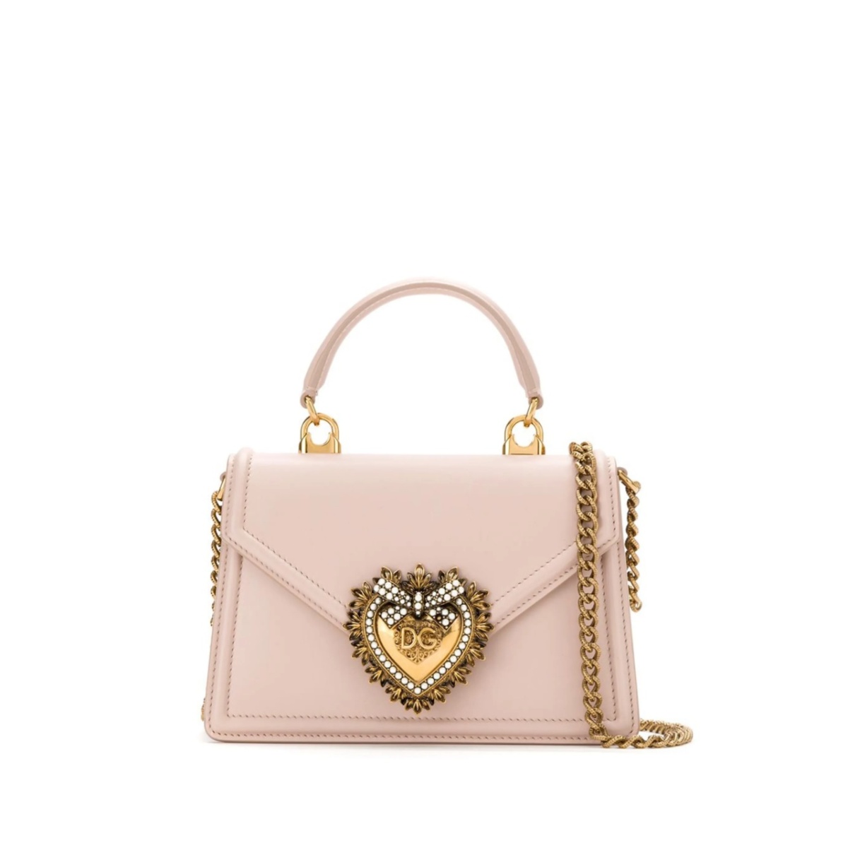 small Devotion leather top-handle bag