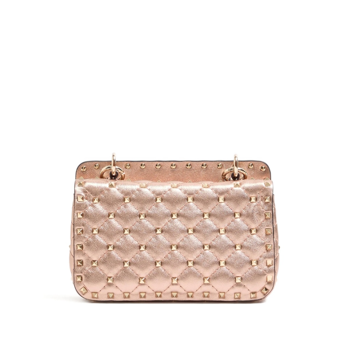 small Rockstud Spike quilted cross body bag - Img 2
